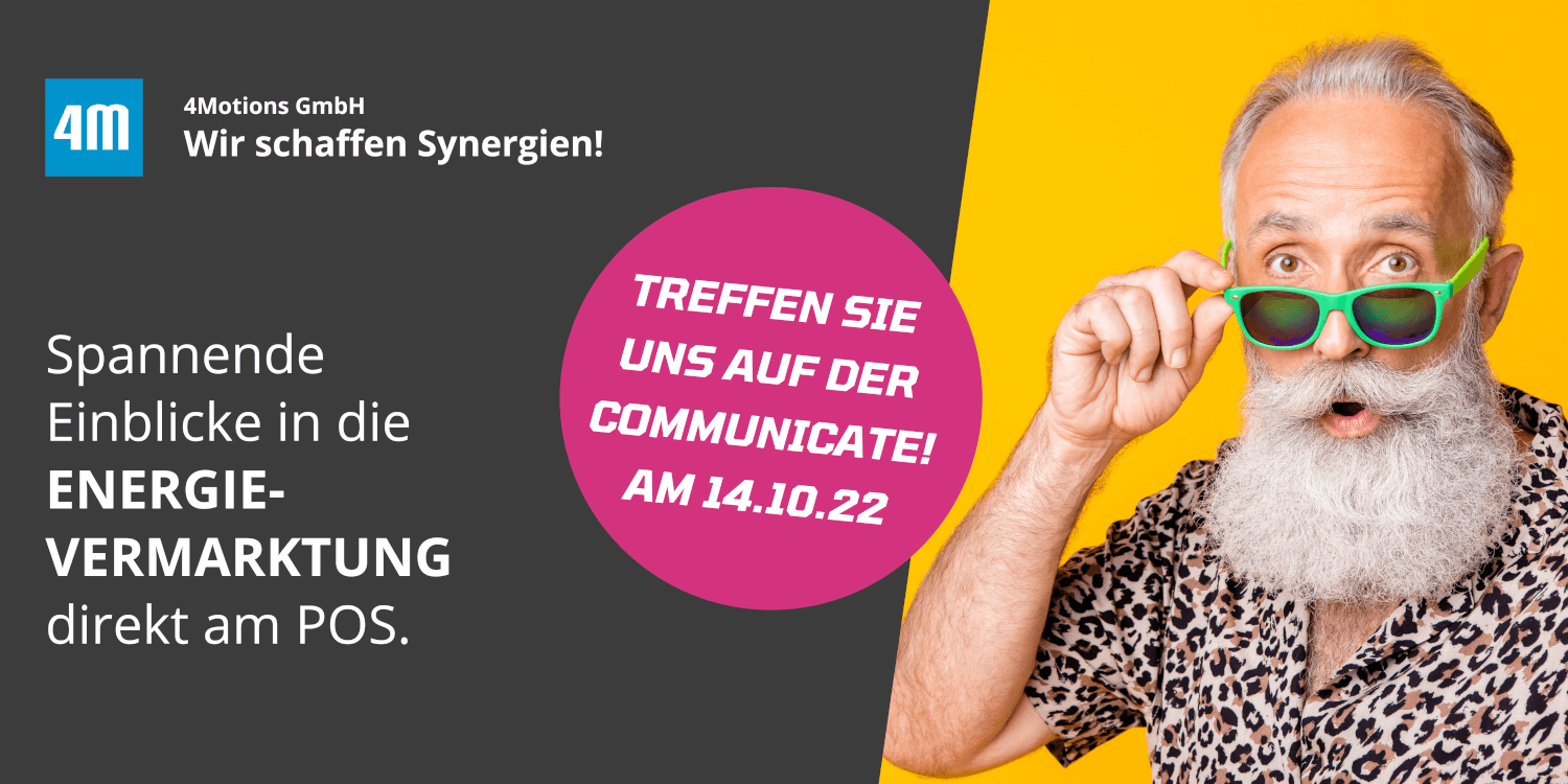 4Motions auf der Communicate! am 14.10.2022