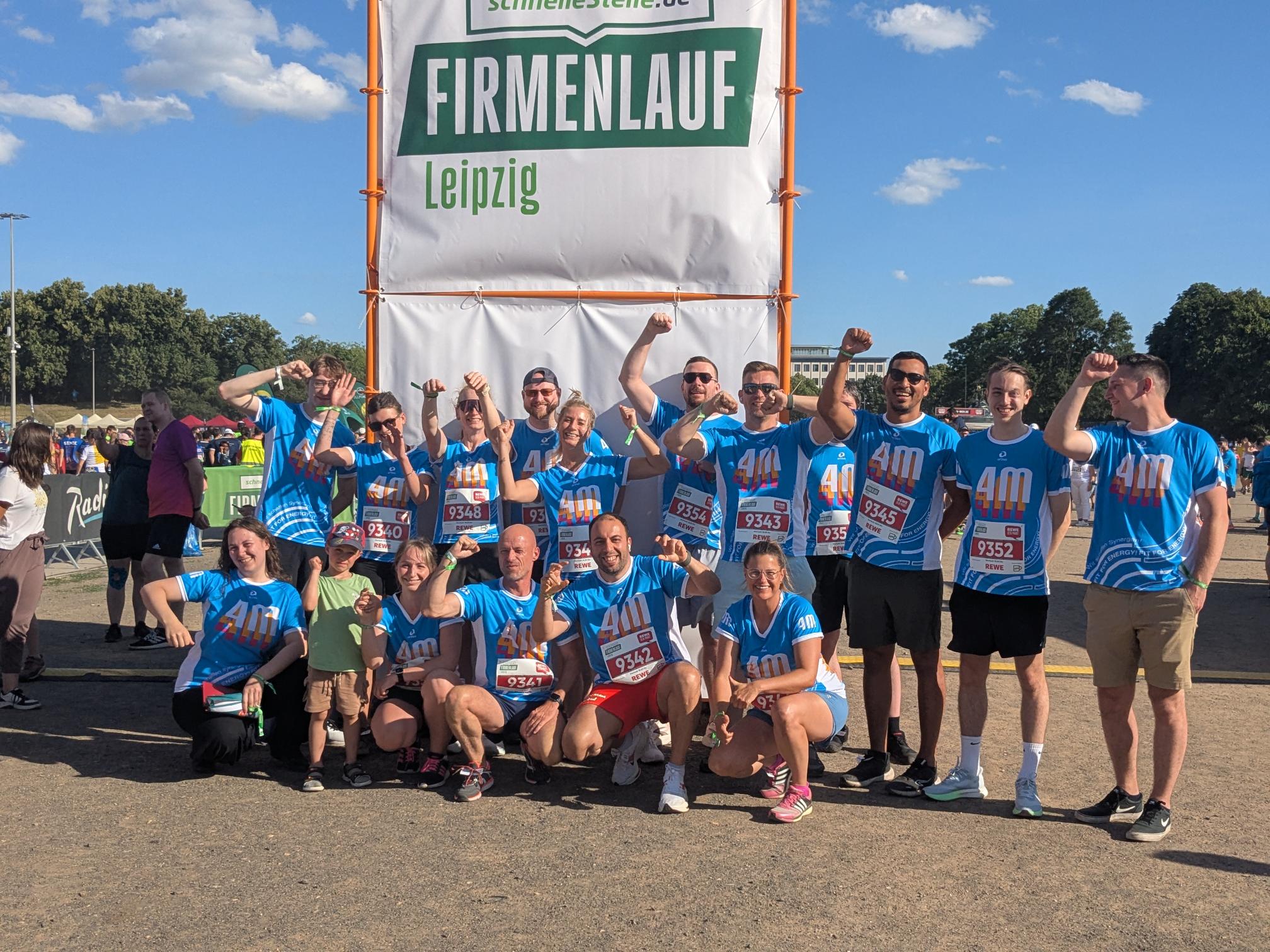 Erfolgreiche Teilnahme am Firmenlauf Leipzig 2025